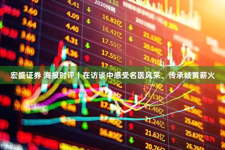 宏盛证券 海报时评丨在访谈中感受名医风采、传承岐黄薪火
